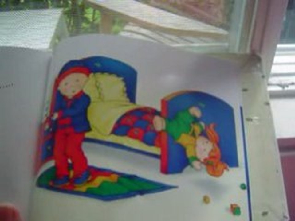 Video Livre Caillou la petite soeur