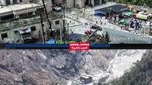 URGENT AND TERRIFYING 🔴Mountain collapses completely engulf the Jilong Pass between China and Nepal. The Tibetan Himalayas.