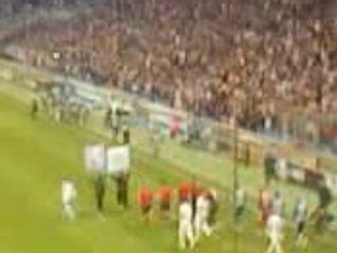 OM-RCS entrée des joueurs