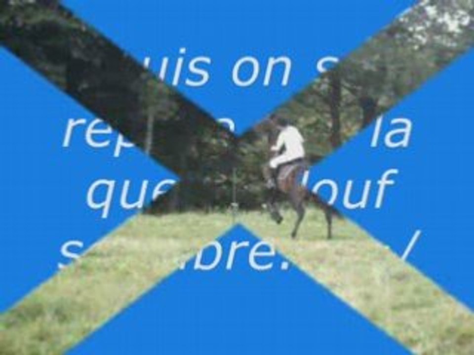Plouf galop et tout foufou !
