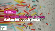 Microplásticos de la ropa dañan los ecosistemas