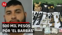 La Fiscalía de Michoacan ofrece 500 mil pesos por información de 'El Barbas'