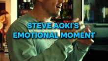 Steve Aoki's Emotional moment!