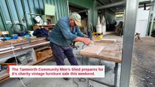 Tamworth Men's Shed vintage furniture sale