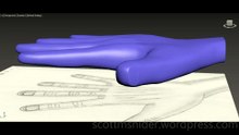 Grabovski: 3DS MAX Practice Polygon Modeling Hand Model Video #23 (08-26-2026)