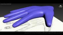 Grabovski: 3DS MAX Practice Polygon Modeling Hand Model Video #28 (08-26-2026)