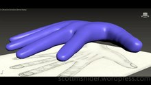 Grabovski: 3DS MAX Practice Polygon Modeling Hand Model Video #33 (08-26-2026)
