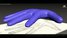 Grabovski: 3DS MAX Practice Polygon Modeling Hand Model Video #34 (08-26-2026)