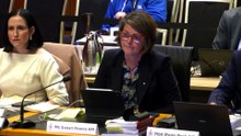 Greens MP Dr Amanda Cohn questions NSW Health Minister Ryan Park about Albury Hospital