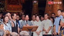 新竹都城隍祭奉旨賑孤遶境！ 賴清德首度參與 信眾參與盛況空前