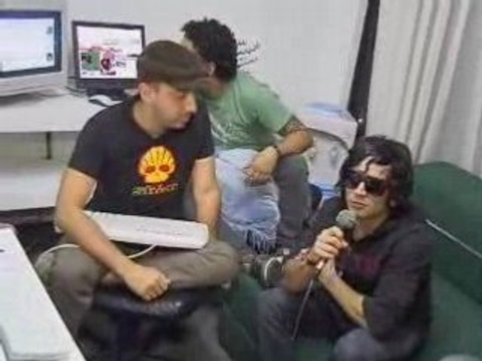 En el estudio de "La Iguana"