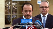 Chipre: Christodoulidis e Erhürman acordam reuniões semanais