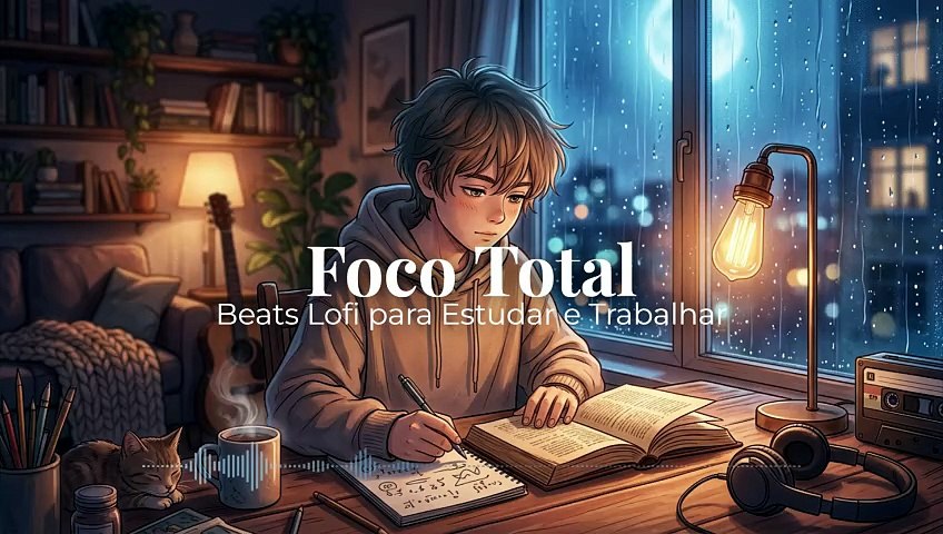 Foco Total | Beats Lofi para Estudar e Trabalhar
