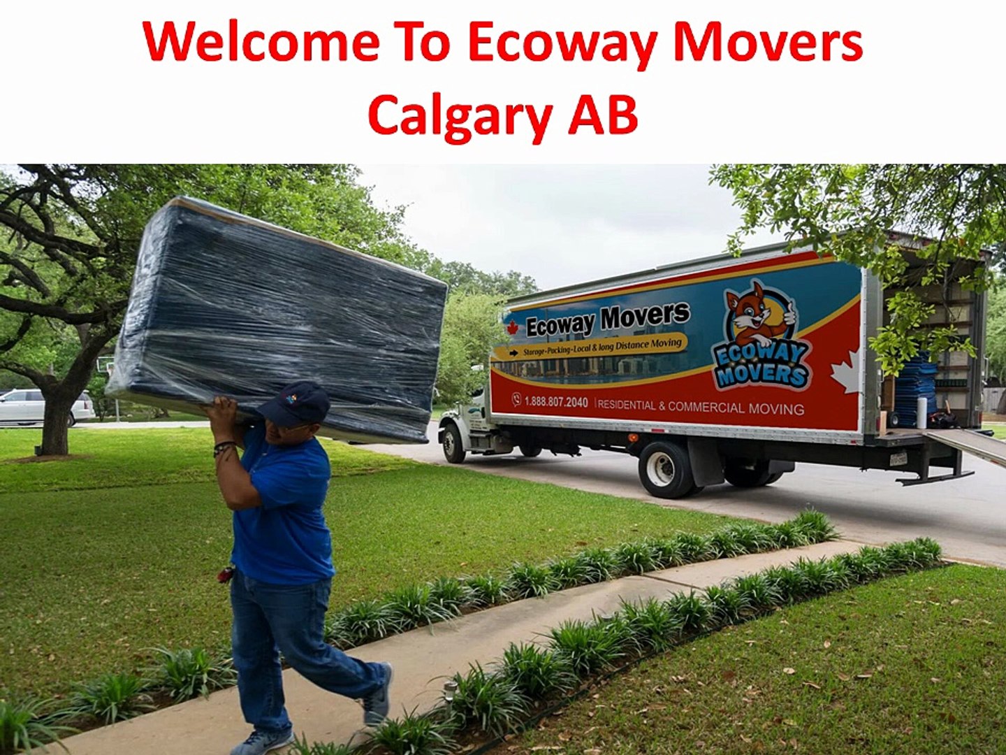⁣Ecoway Movers in Calgary, AB | 587-329-3477