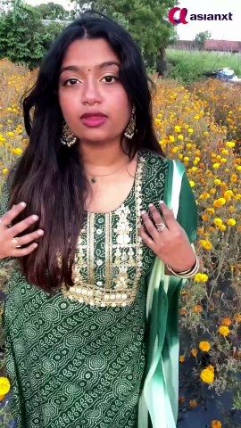 गावच्या फुलबागेतला सुंदर सूर्यास्त | झेंडूच्या फुलांची खासियत
