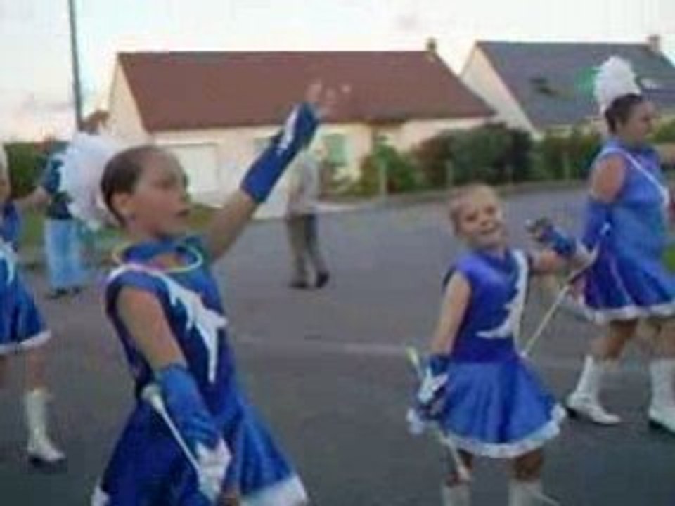 Les majorettes avec Majolilli