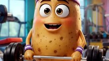 Aalu Bana Bodybuilder! 🥔💪 Gym Funny Shorts #shorts