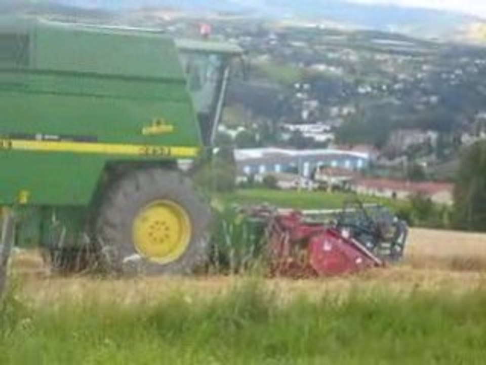 Moisson d'Orge d'hiver 2008