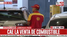 La venta de combustibles cae por sexto mes consecutivo