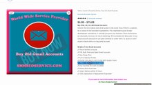 Where Can I Buy Verified Old Gmail Accounts Safely?