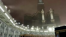 Masha Allah it was a thunderstorm and then rain In Makkah