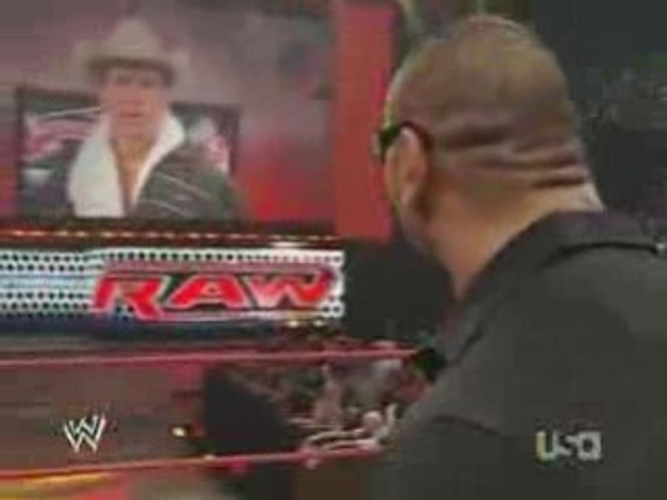 WWE Raw 7/21/08 Batista challenges Kane