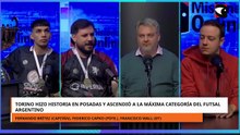 Torino hizo historia en Posadas y ascendió a la máxima categoría del futsal argentino