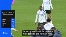 Enrique explains early rest for 'top-level' Dembele