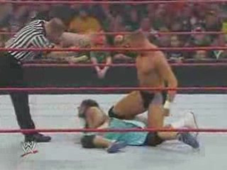 WWE Raw 7/21/08 Lance Cade vs Paul London