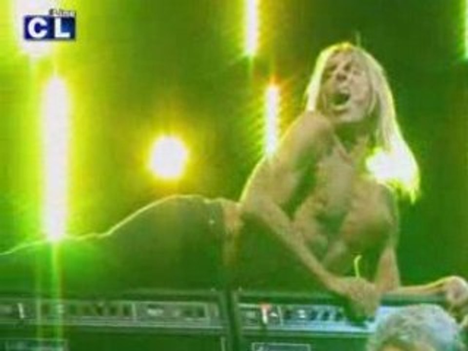 Iggy Pop à la Garden Nef Party