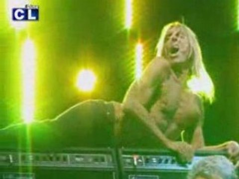Iggy Pop à la Garden Nef Party