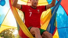 Ronaldo Gets Trapped in Air-Dome! 😂 Messi's Secret Prank on CR7 & Neymar (3D Animation)