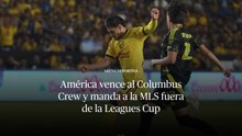 Derrota el club América 2-0 al Columbus Crew y consigue su pase a las semifinales de la Leagues Cup