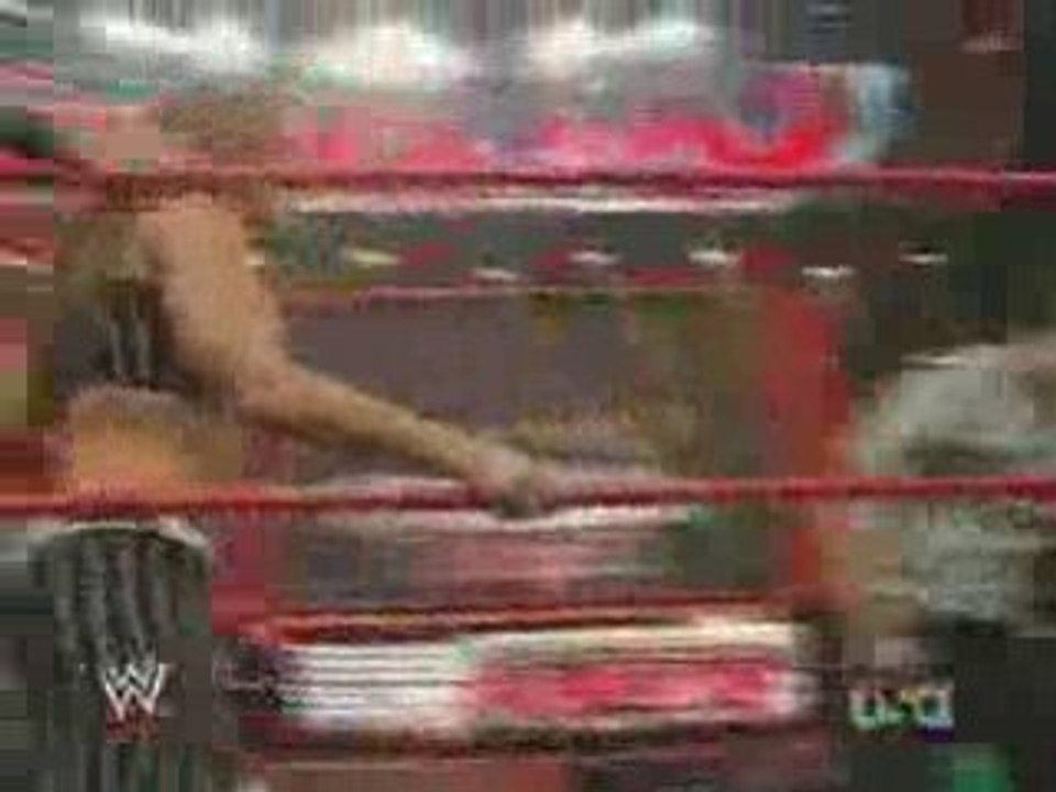 WWE Raw 7/21/08 Paul Burchill & Katie vs Kofi  &Mickie