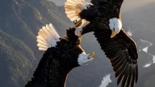Bald Eagles Lock Talons and FALL From the Sky! 😳🦅 | Courtship Explained
