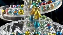 Glass Marbles Overflow Spiral Fountain ASMR 🔮🌀 | Satisfying Flow