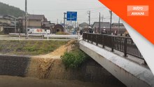 Hujan lebat landa tengah Jepun, cetus tanah runtuh, banjir