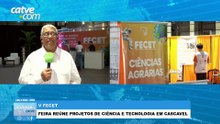Feira de ciência reúne estudantes de 37 cidades em Cascavel