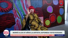 Fallece Yayoi Kusama, la artista japonesa de los lunares | De Pisa y Corre con Paola Rojas