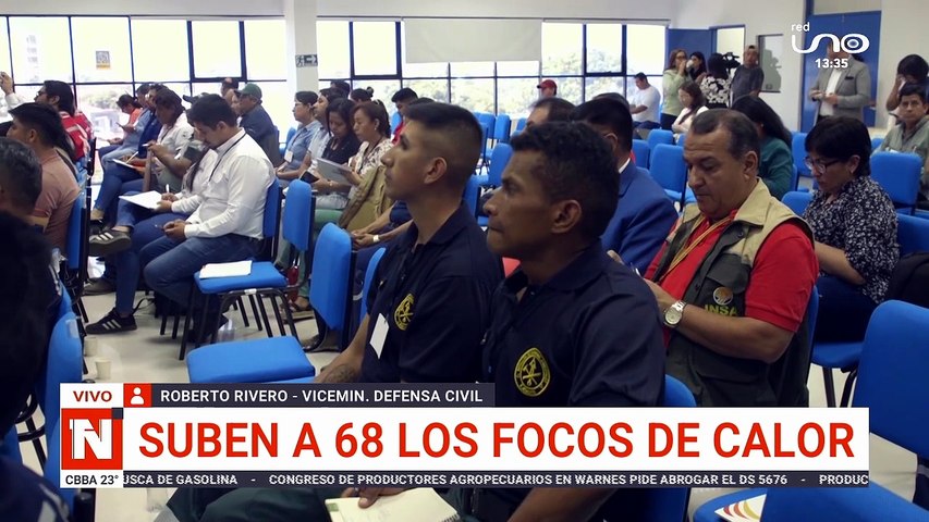Suben a 68 los focos de calor