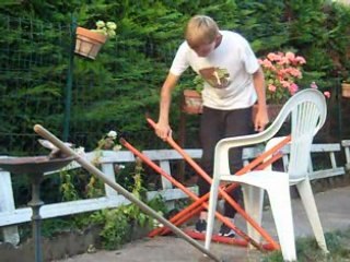 mon chien seven en entrénement de saut