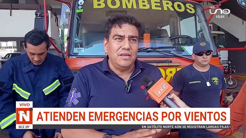 Emergencias por vientos