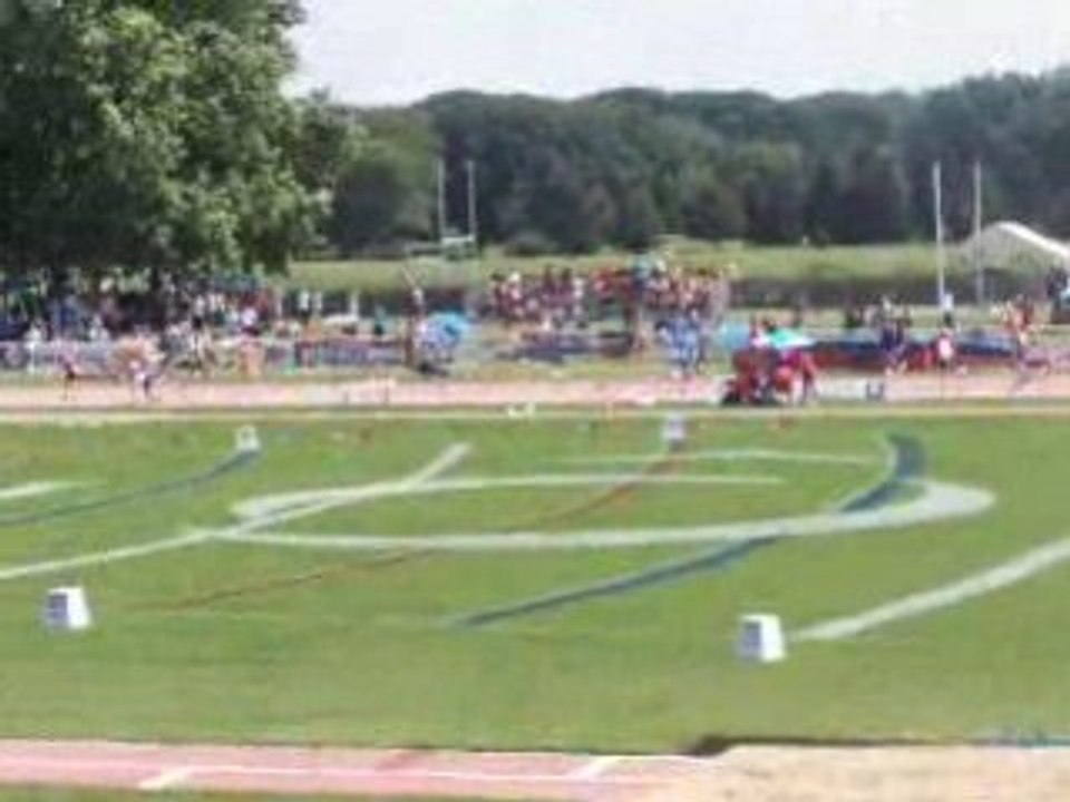 Série 4x100m Espoirs Record de Ligue 41"60