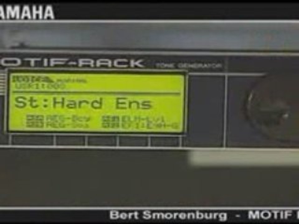 Yamaha Motif Rack Video Demo
