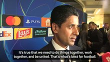 Football needs to be united - PSG President on FIFA