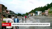 Nepal'deki selde hayatını kaybedenlerin sayısı 359'a çıktı