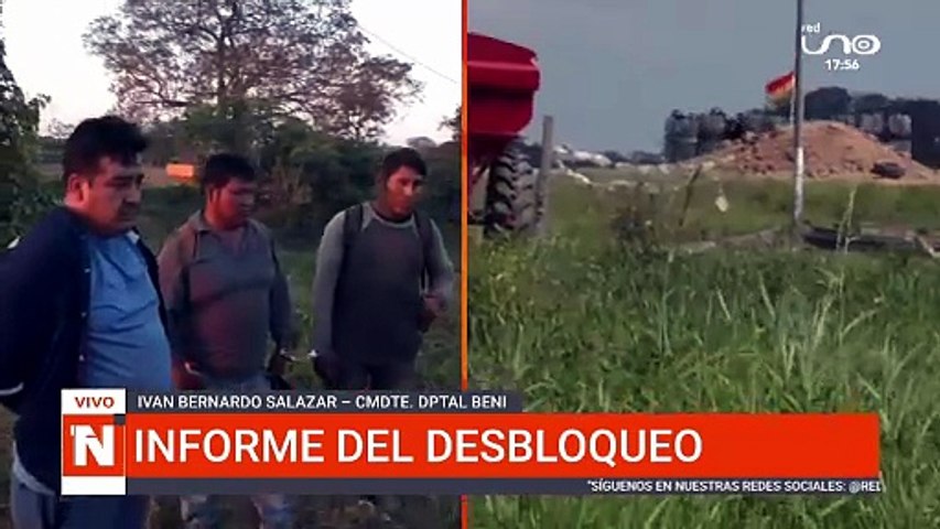 INFORME DE DESBLOQUEO EN EL PUENTE SAN PABLO