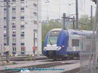 Trafic à Lyon Perrache sous la pluie