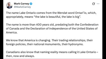CARNEY LEADS CANADA’S FIERCE RESPONSE to TRUMP’S “LAKE AMERICA”