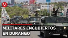 Fuerzas federales despliegan unidades sin identificación en Durango por denuncias